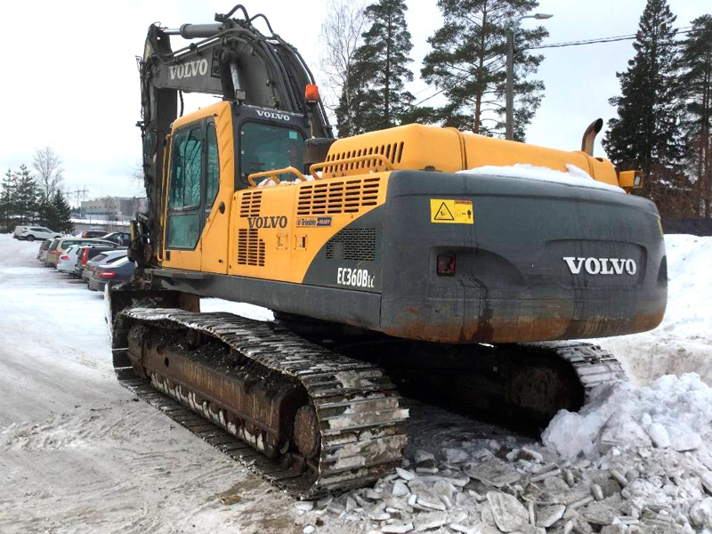 Экскаватор volvo ec360blc