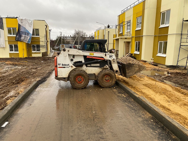 Производство манипуляций по перемещению грунта